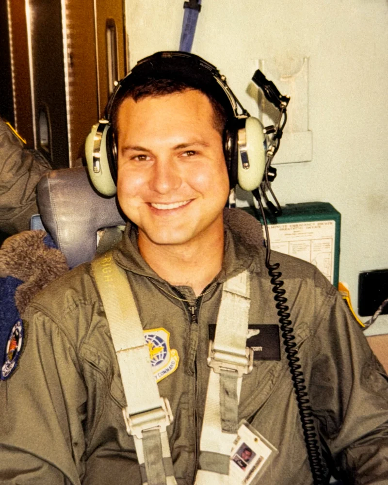 Shea Scott on C-5 Galaxy